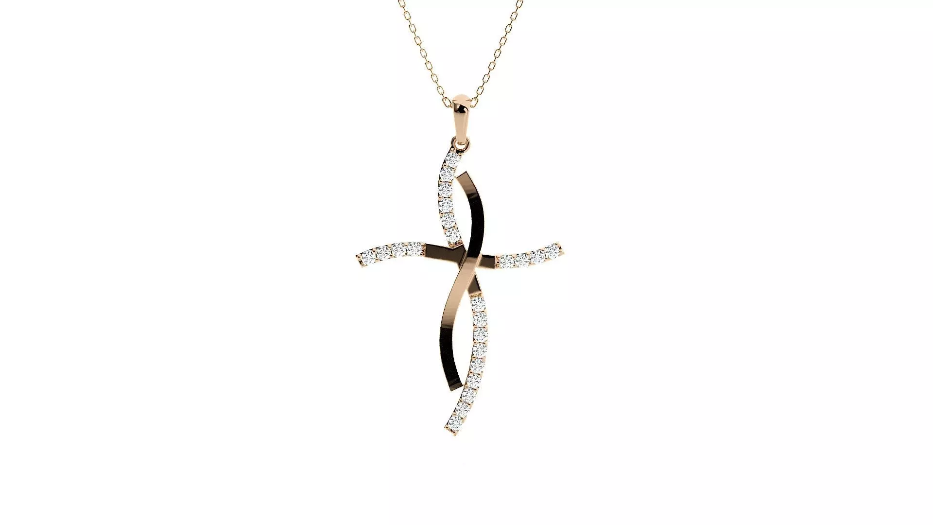 Jesus Holy Cross Pendant 3dm stl renders details 3D print model