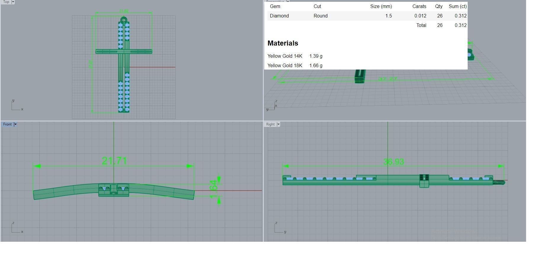 Jesus Holy Cross Pendant 3dm stl renders details 3D print model_4