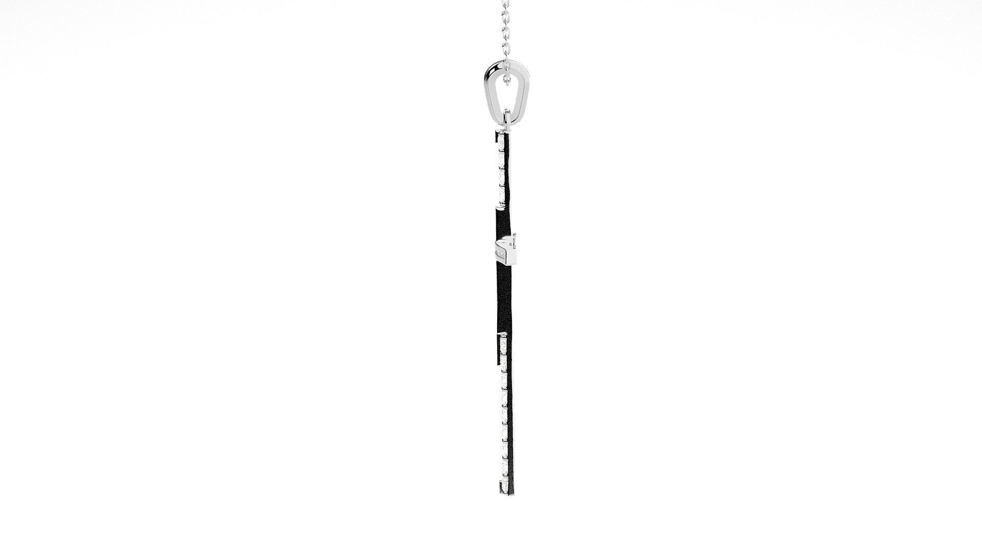 Jesus Holy Cross Pendant 3dm stl renders details 3D print model_7