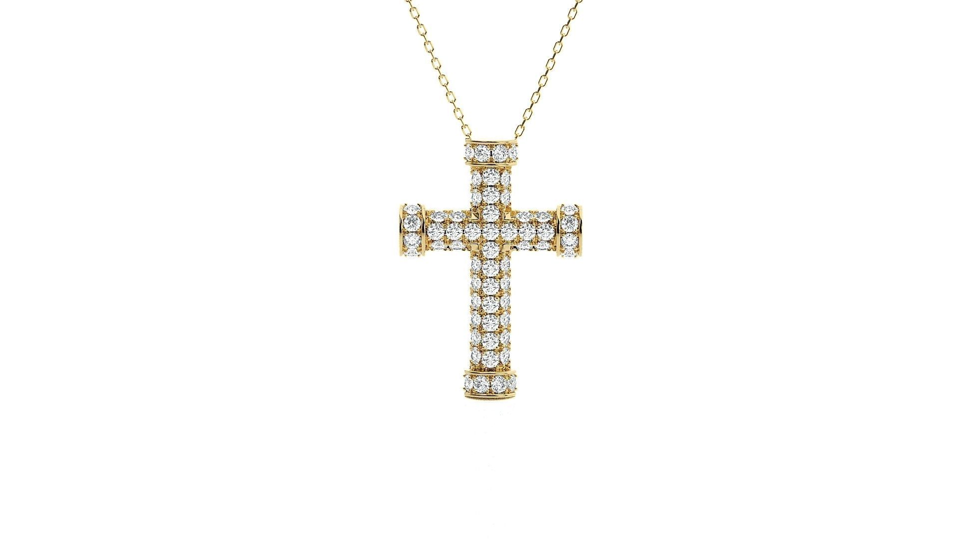 Jesus Holy Cross Pendant 3dm stl renders details 3D print model_9