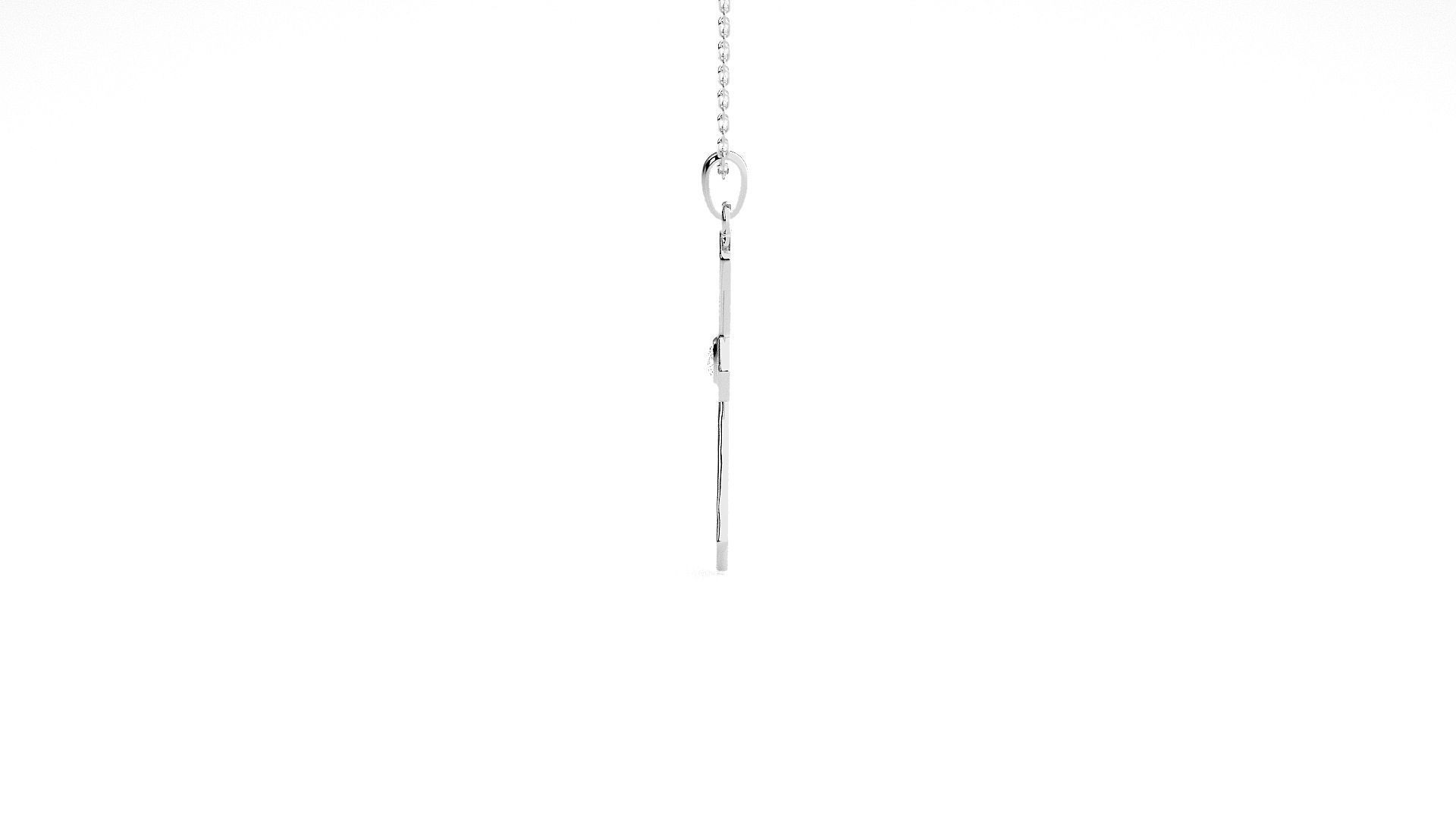 Jesus Holy Cross Pendant 3dm stl renders details 3D print model_7