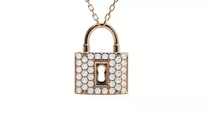 Diamond Keys Pendant 3dm stl renders details 3D print model