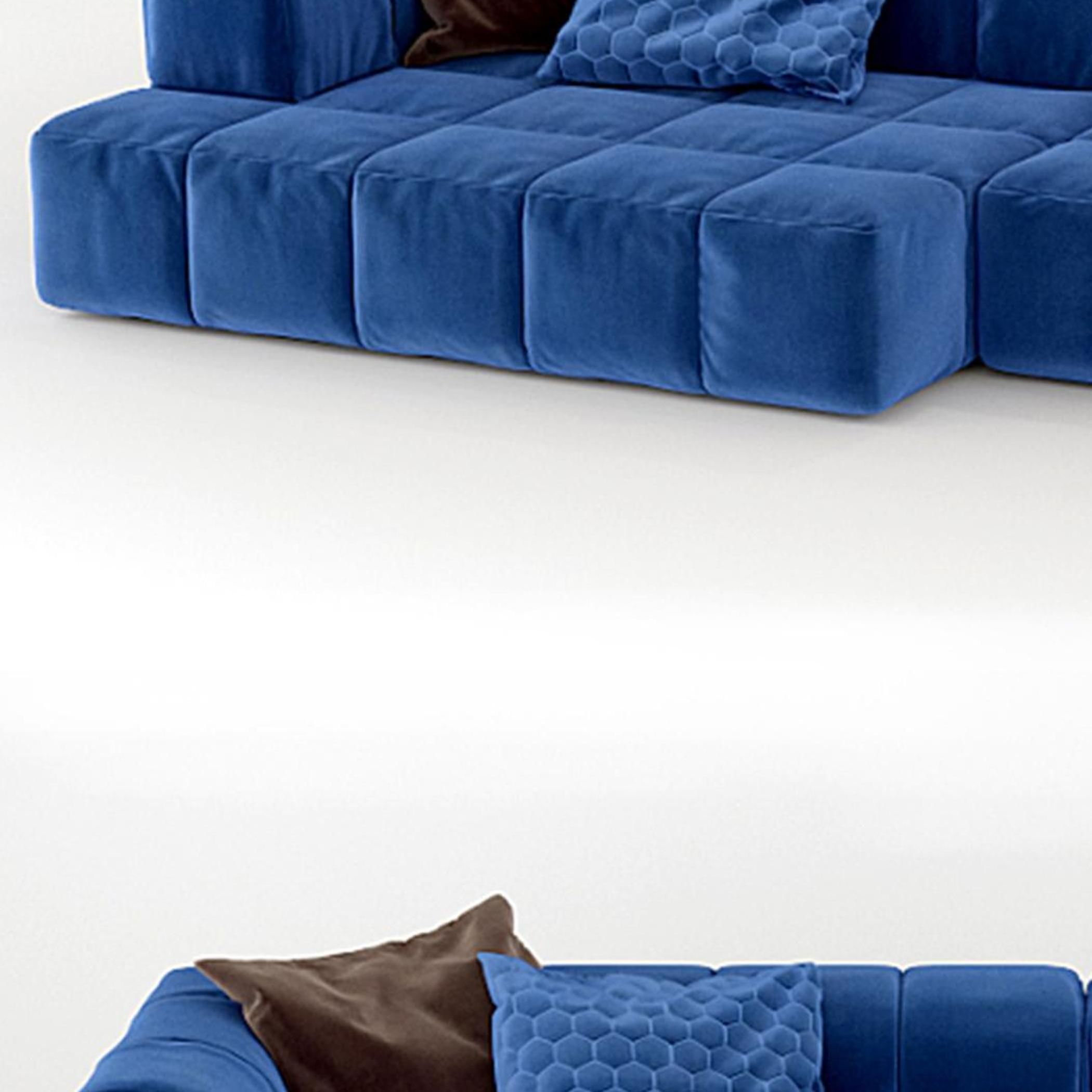 sofa Modern multi-person 3D model_3
