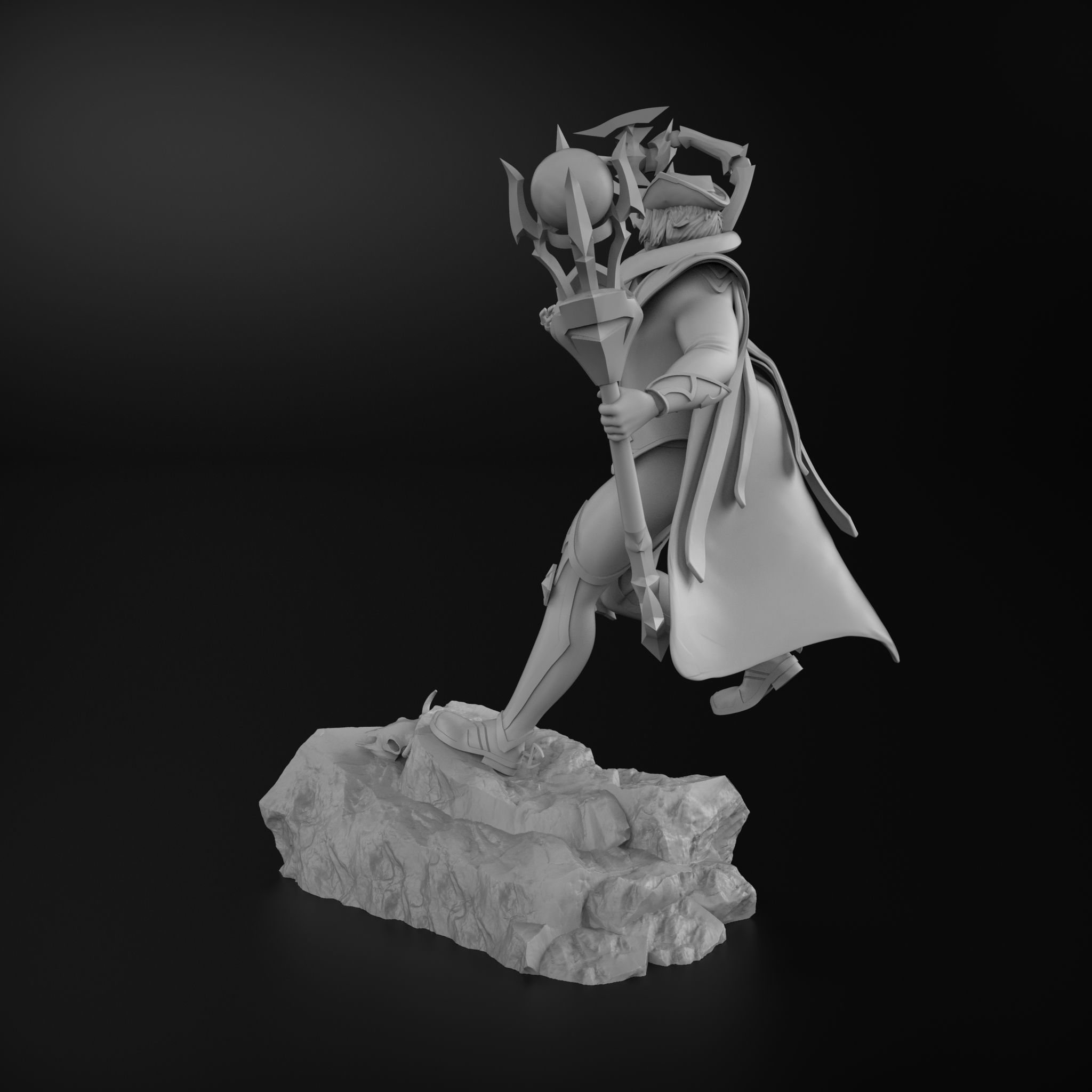 Viktor High noon  League of legends  3D print model_7