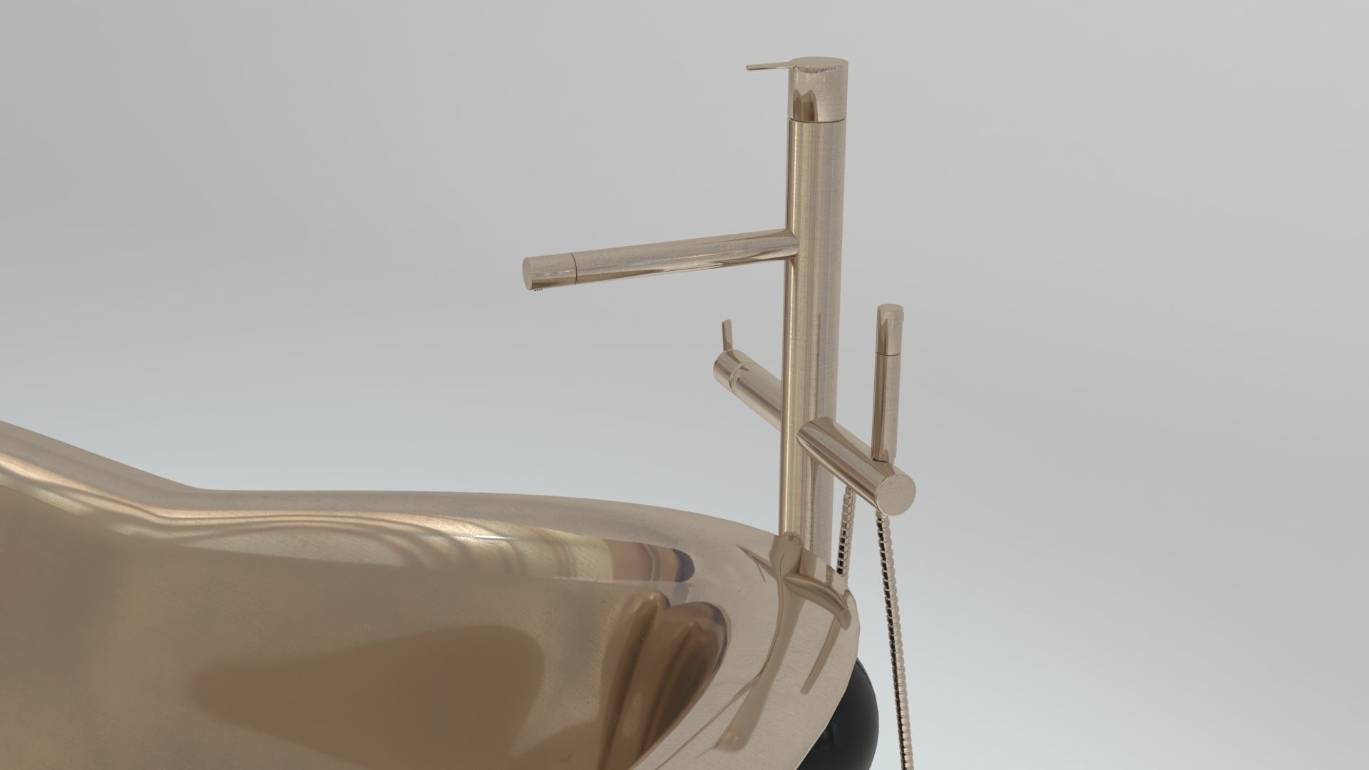 Newton Bath - Boca Do Lobo 3D model_7