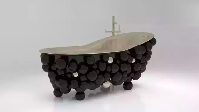 Newton Bath - Boca Do Lobo 3D model