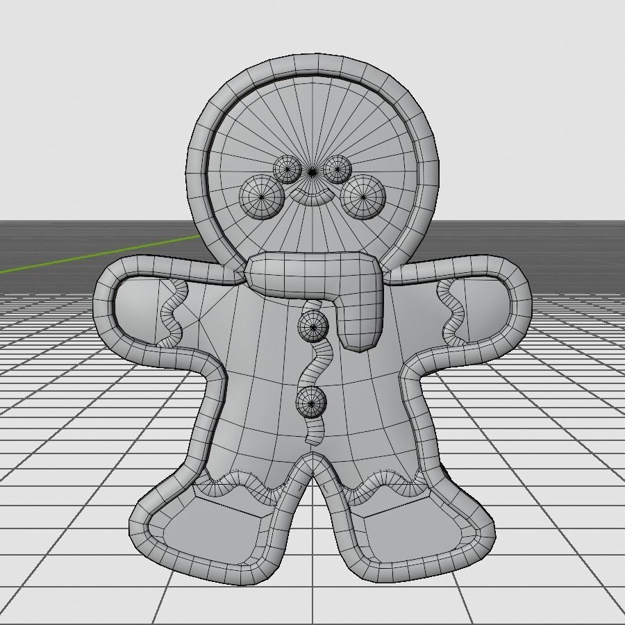 10 Characters Christmas and New Year Theme 3D Model Collection_29