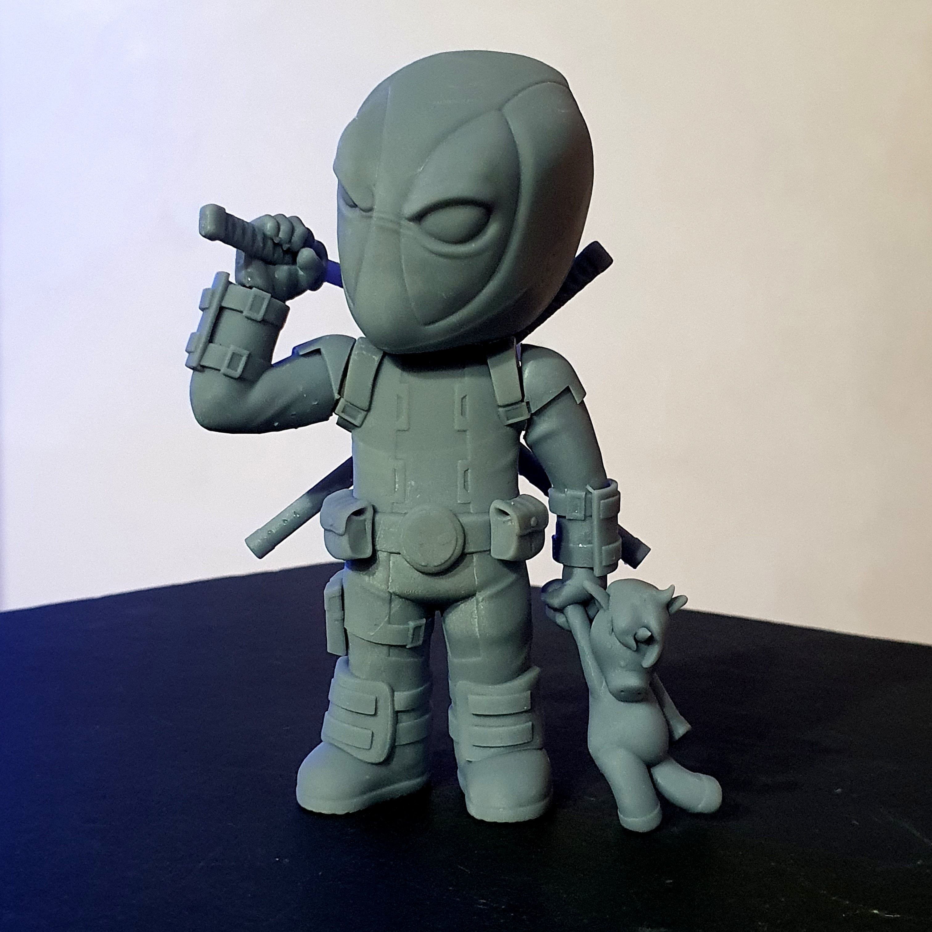 Deadpool Ryan Reynolds X-MEN 3D print model_28