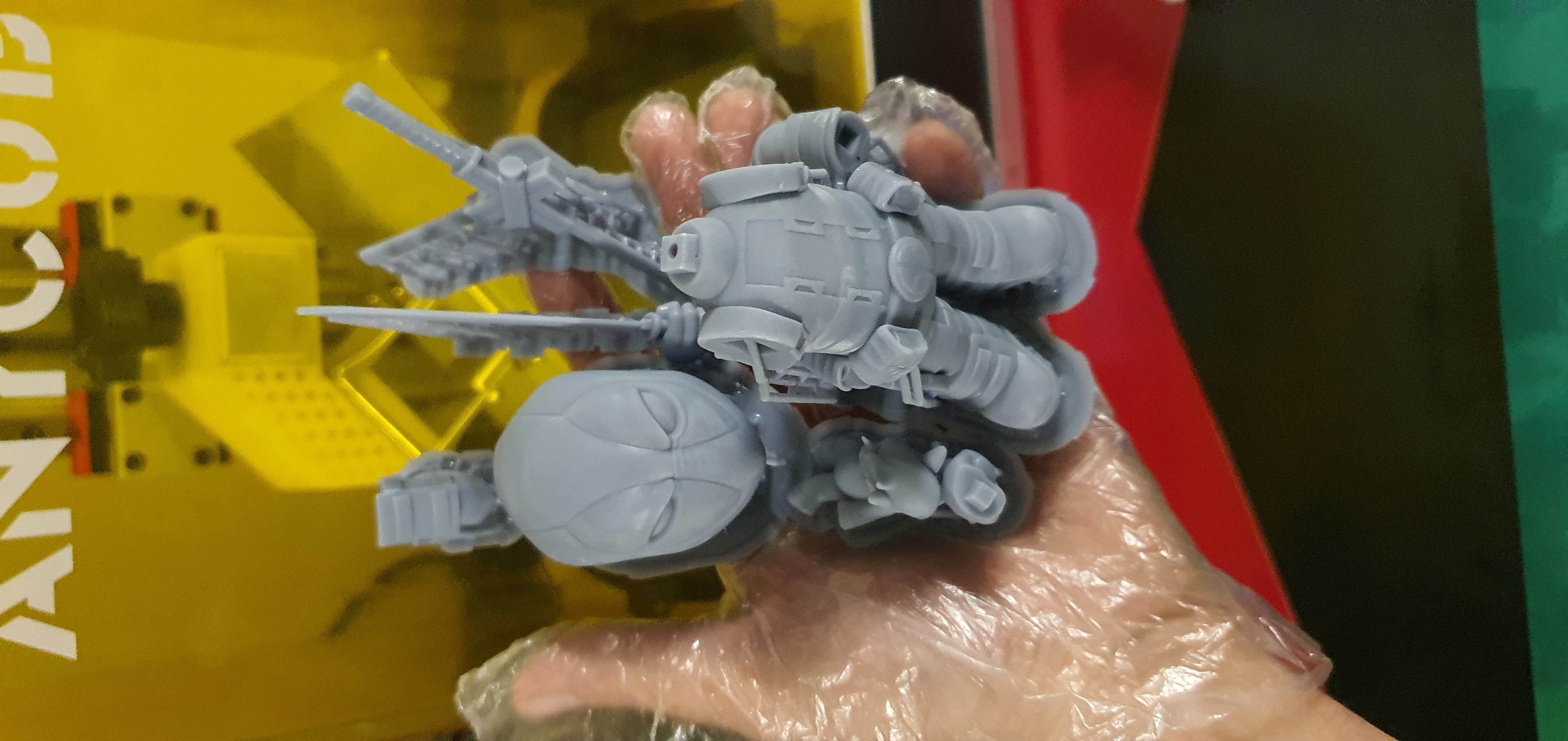 Deadpool Ryan Reynolds X-MEN 3D print model_42