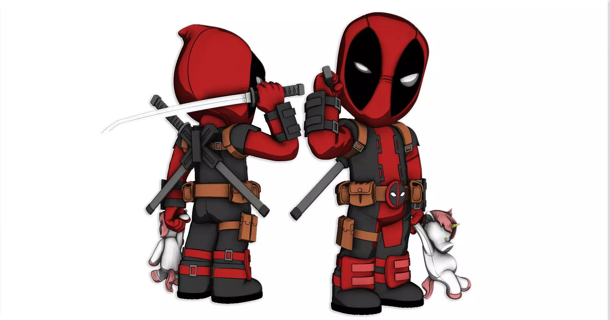 Deadpool Ryan Reynolds X-MEN 3D print model_0