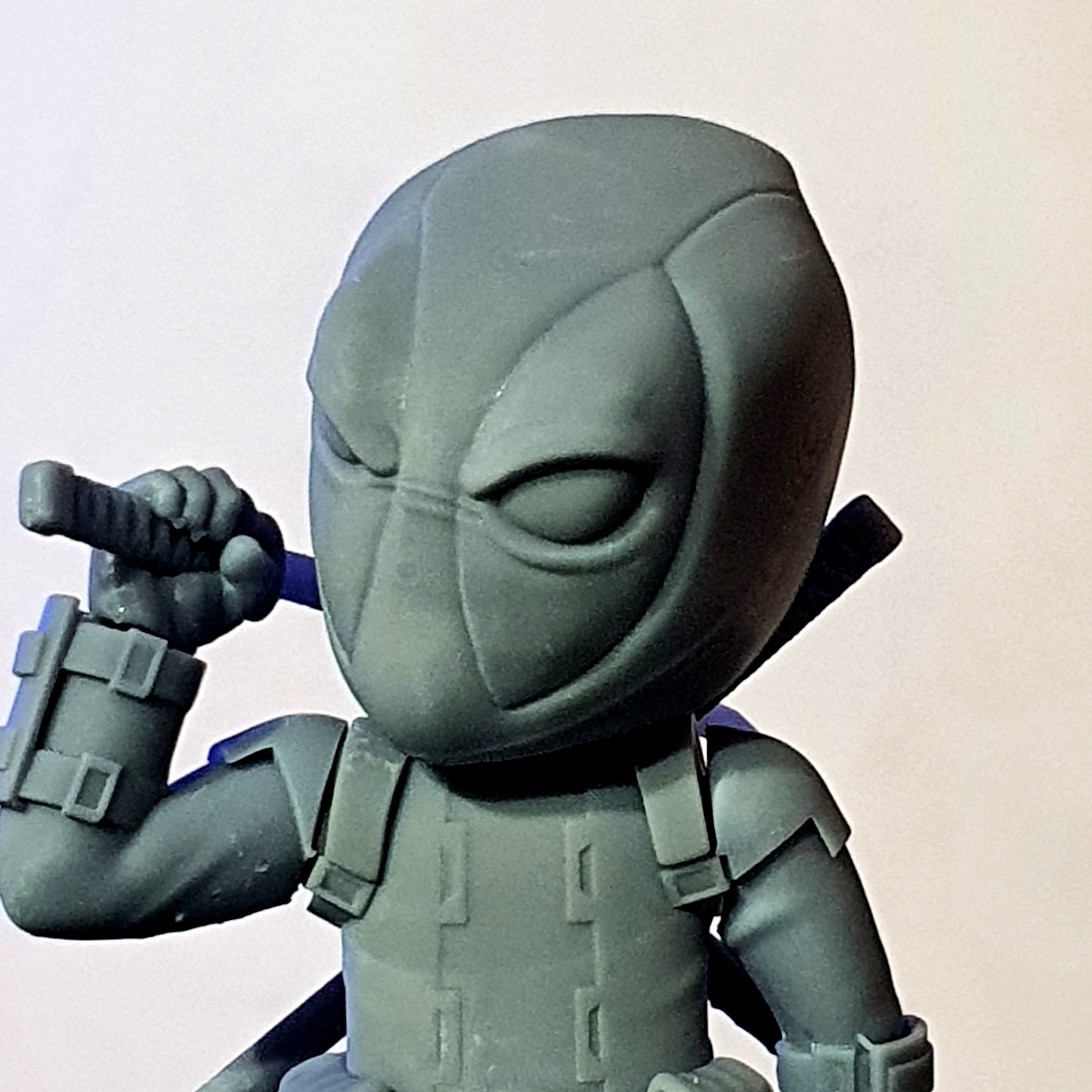 Deadpool Ryan Reynolds X-MEN 3D print model_32