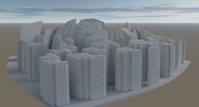 City 2 3D model