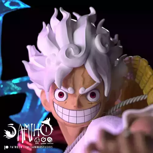 Samiho Studios - Nika Luffy - STLs ready for printing 3D print model