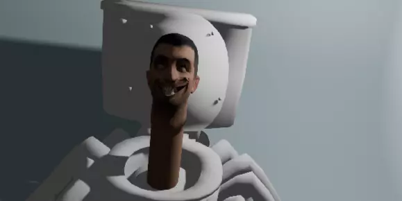 Spieder Toilet 3D model_0