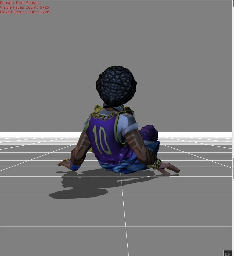 Bruno Best DJ Low-poly 3D model_3