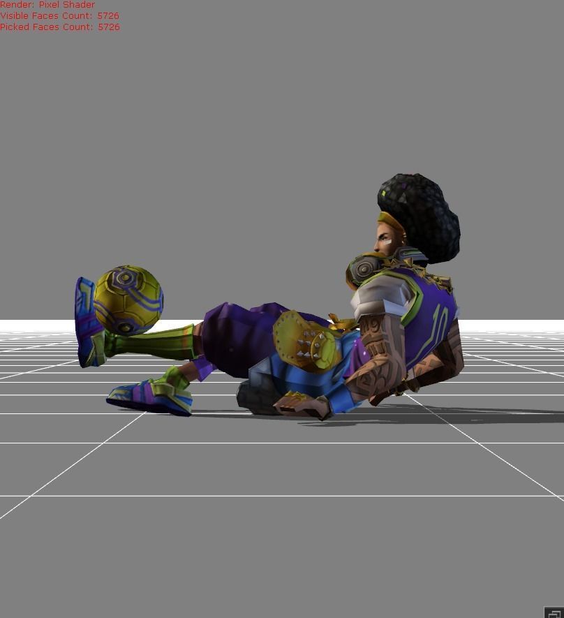 Bruno Best DJ Low-poly 3D model_2