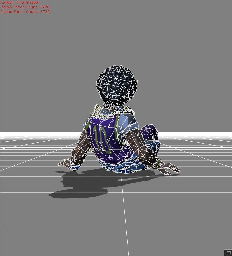 Bruno Best DJ Low-poly 3D model_7