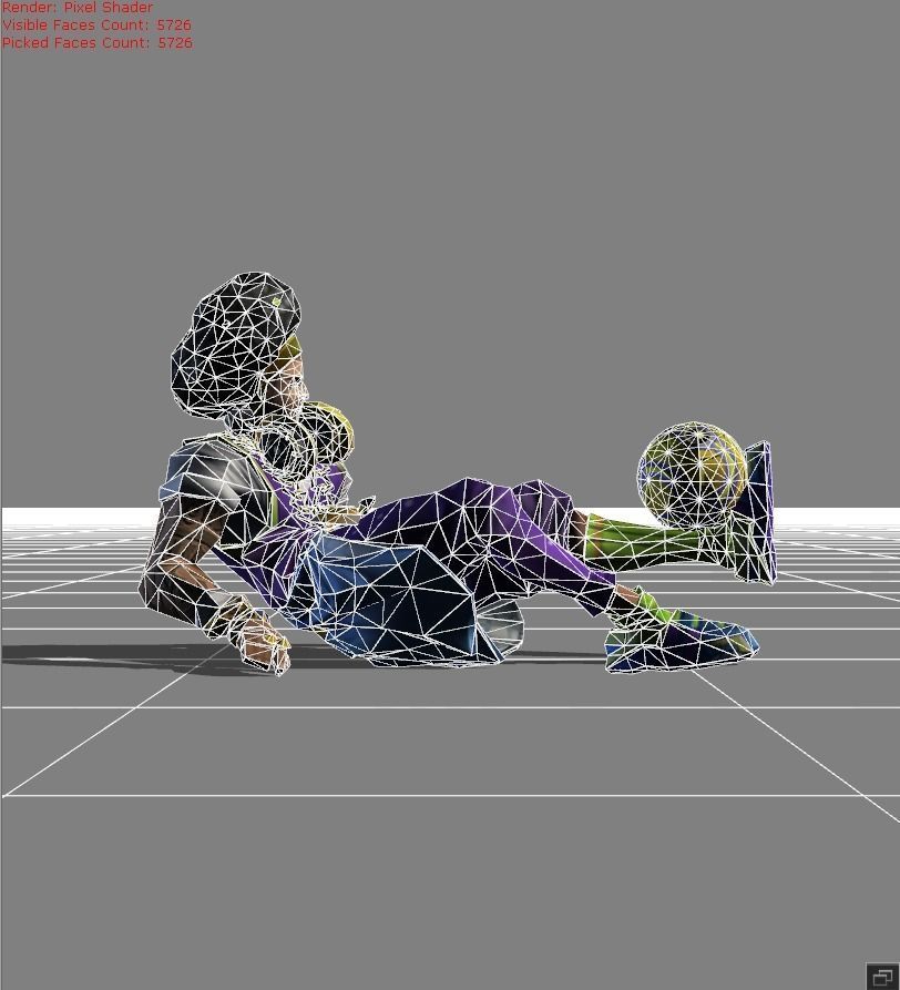 Bruno Best DJ Low-poly 3D model_5