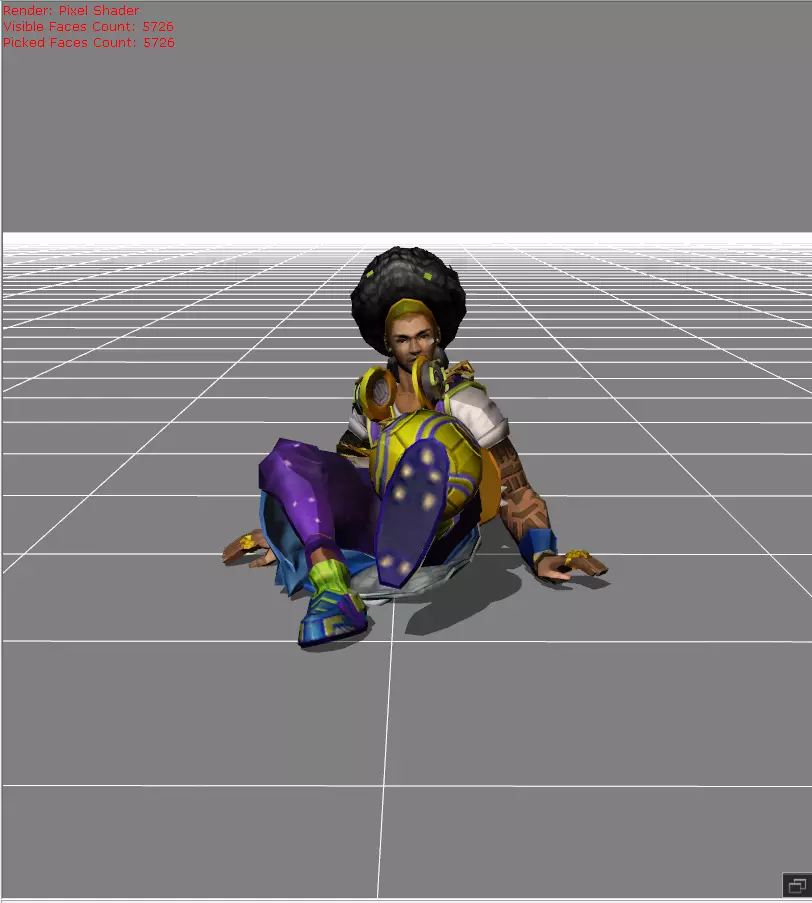 Bruno Best DJ Low-poly 3D model_0