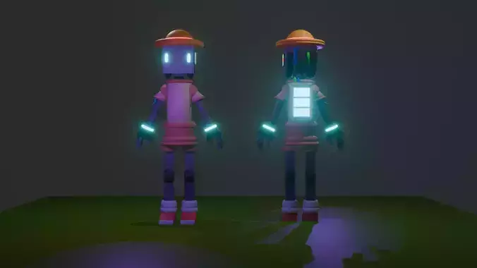 Robot 3D model