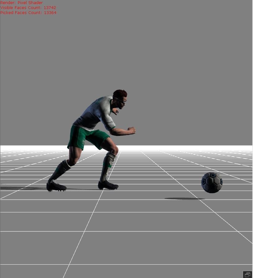 Bruno The Falcon Low-poly 3D model_3