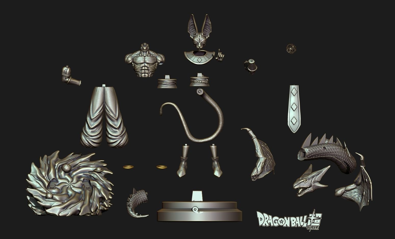 Bills Dragonball Super 3D print model_5