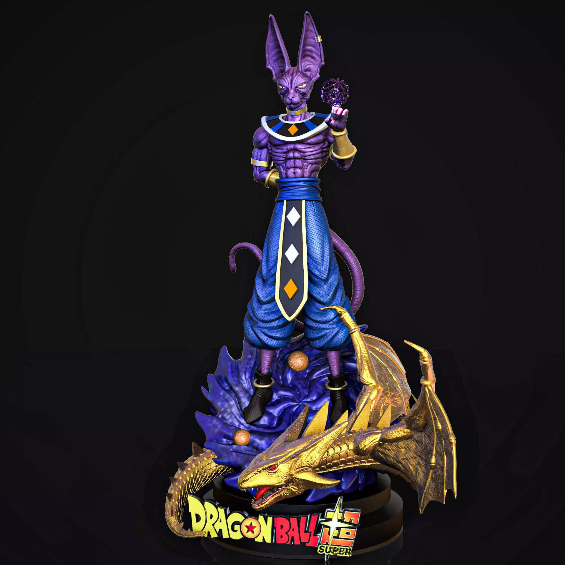 Bills Dragonball Super 3D print model_0