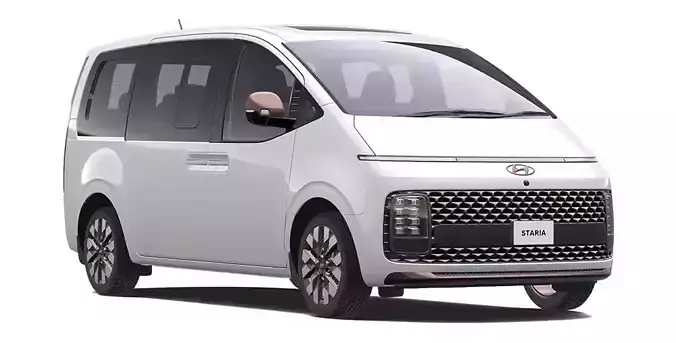 2022 Hyundai Staria Signature 9 Seater Free 3D model