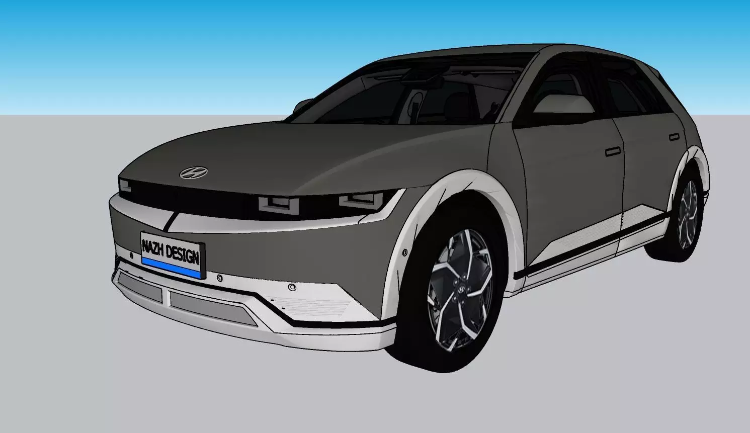 2022 Hyundai Ioniq 5 Prime 3D model