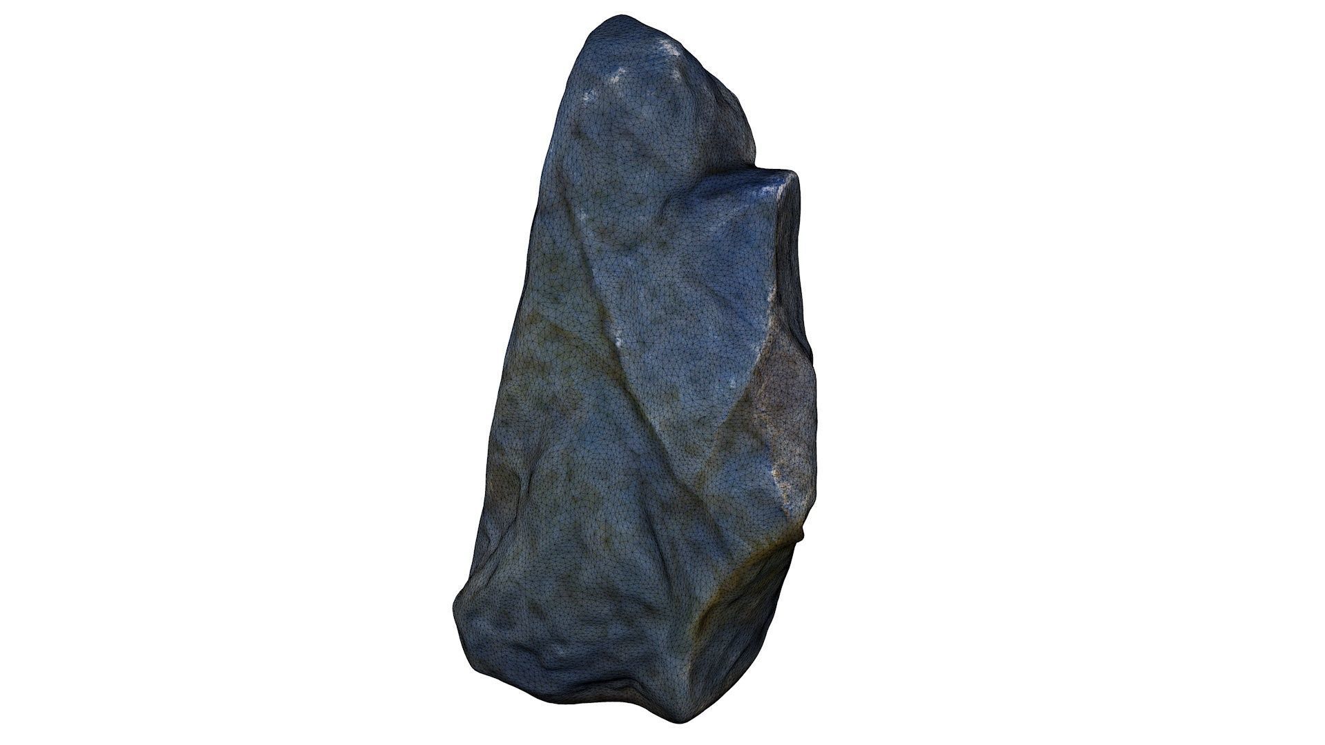 Stone Sculpture  No 2 3D model_5