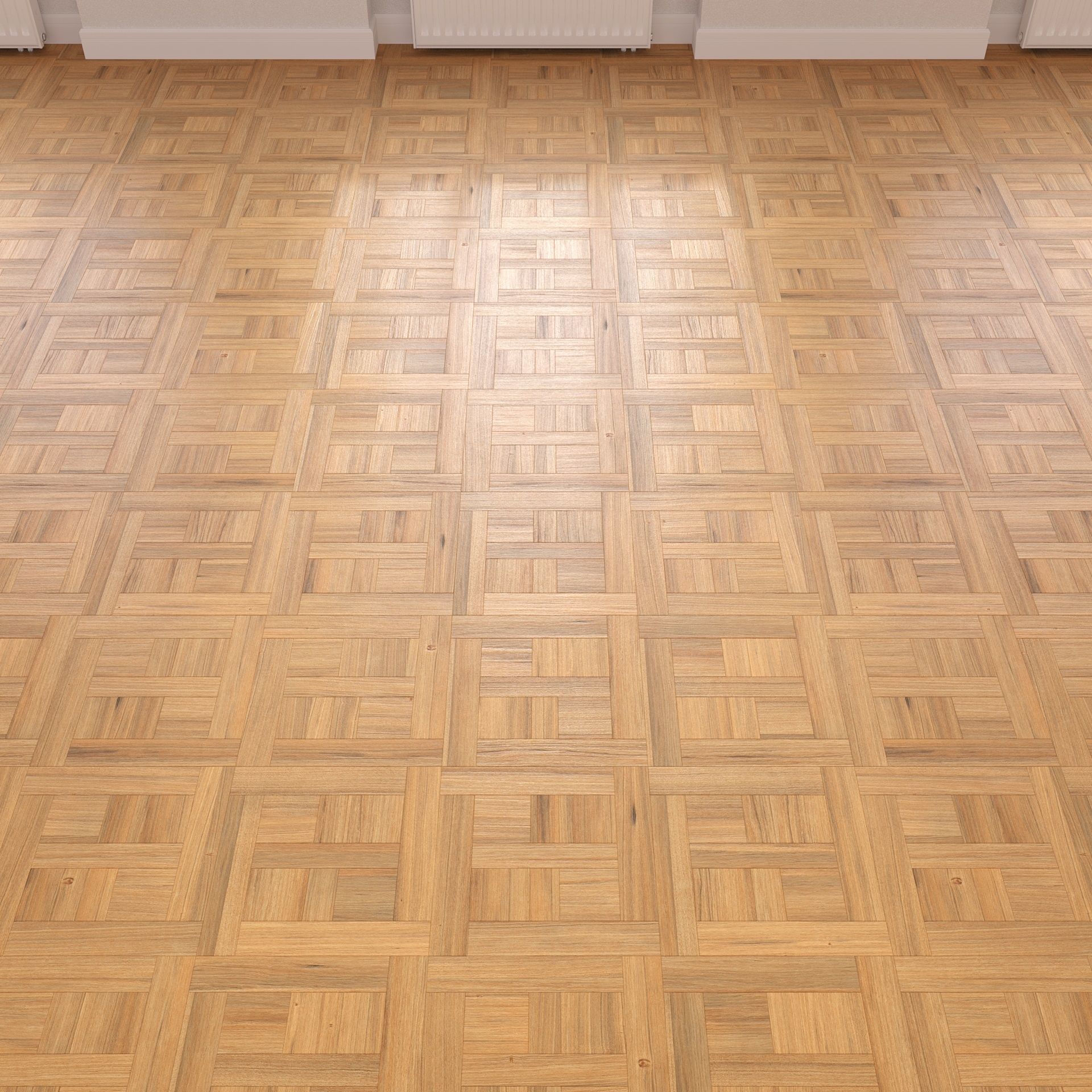 Parquet - Laminate - Wooden floor 2 in 1 Low-poly 3D model_4