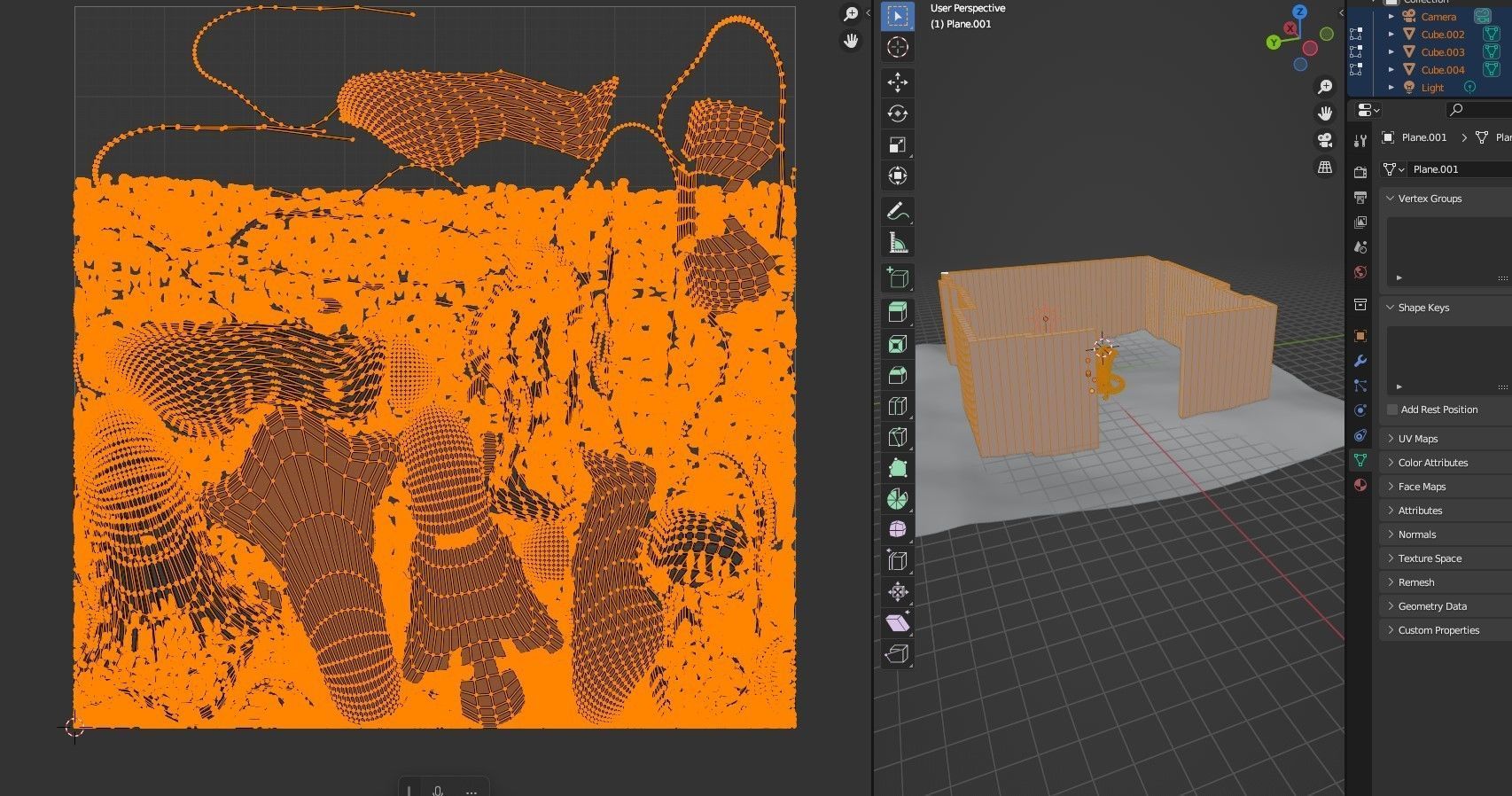 Future scene Low-poly 3D model_10