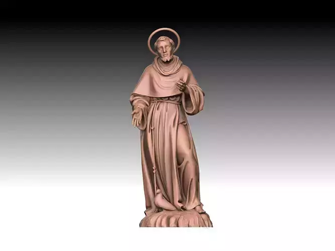 Saint Francis 3D model