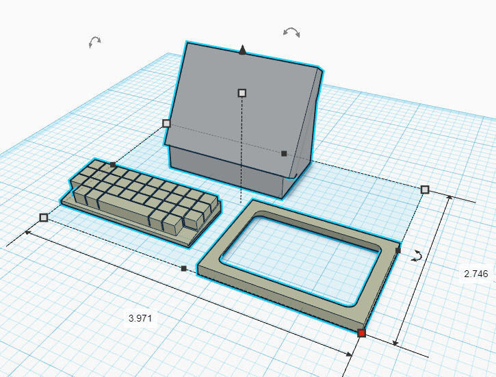 112 GI JOE Mission Control Radar Monitor Diorama Prop Set 3D print model_11