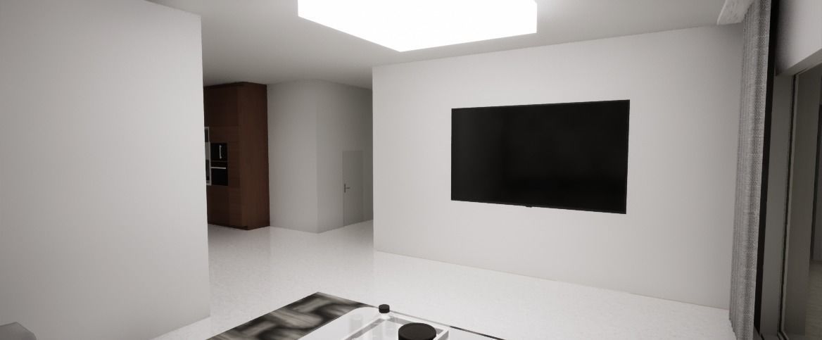 Modern Korea Style aparment interior 3D model_2