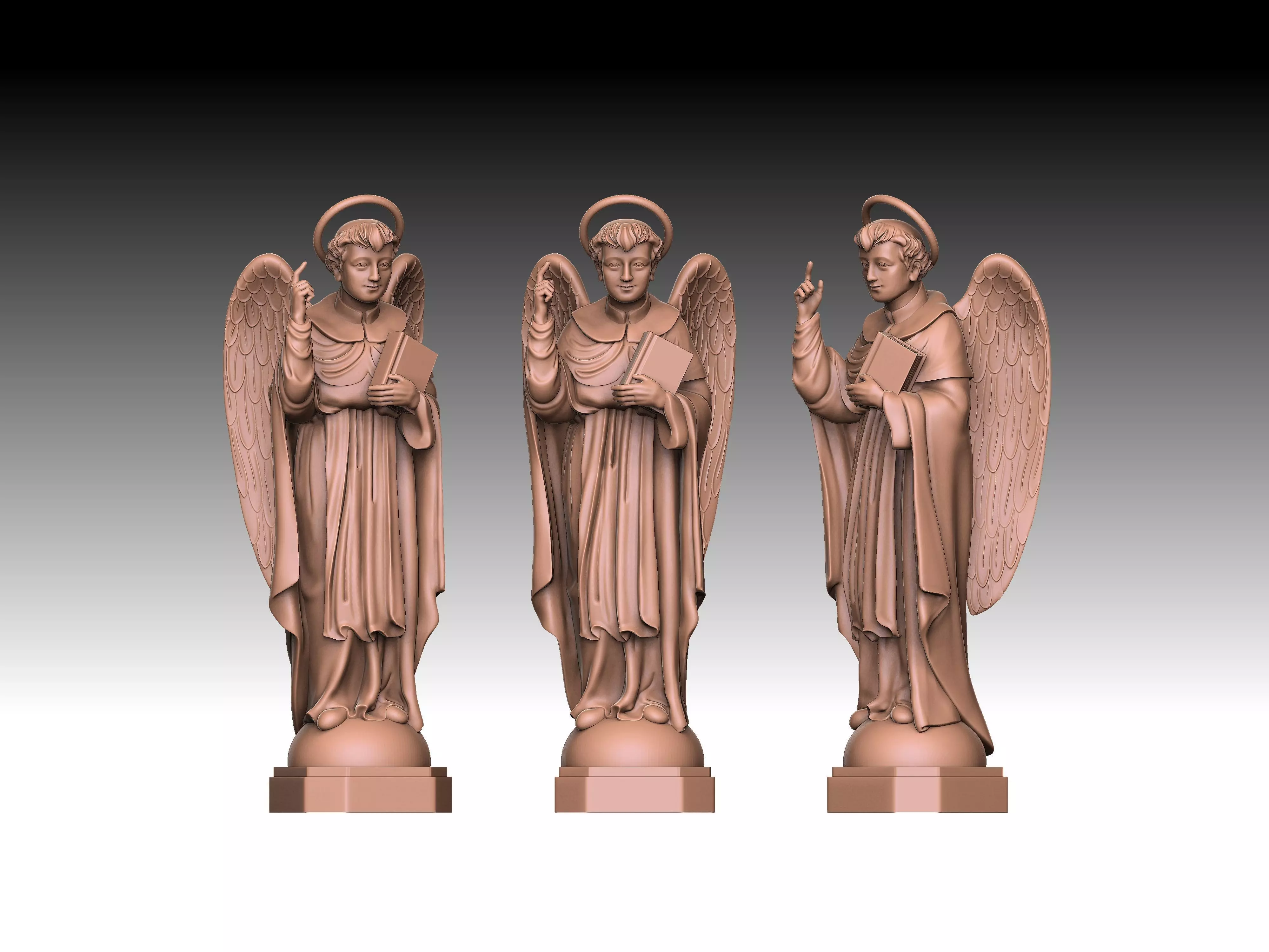 Saint Glory 3D model 3D print model