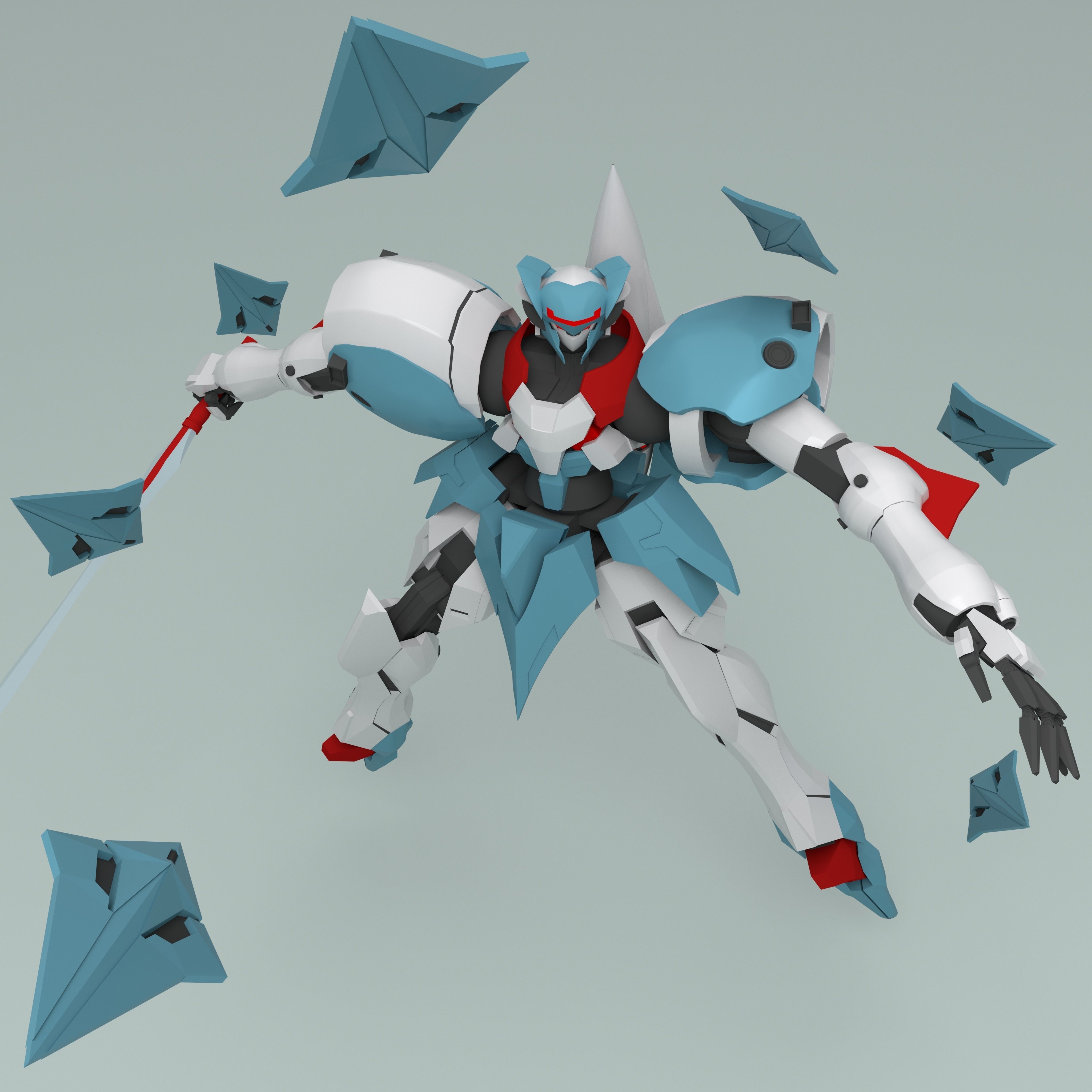 GNZ-007 Gaddess 3D model_3