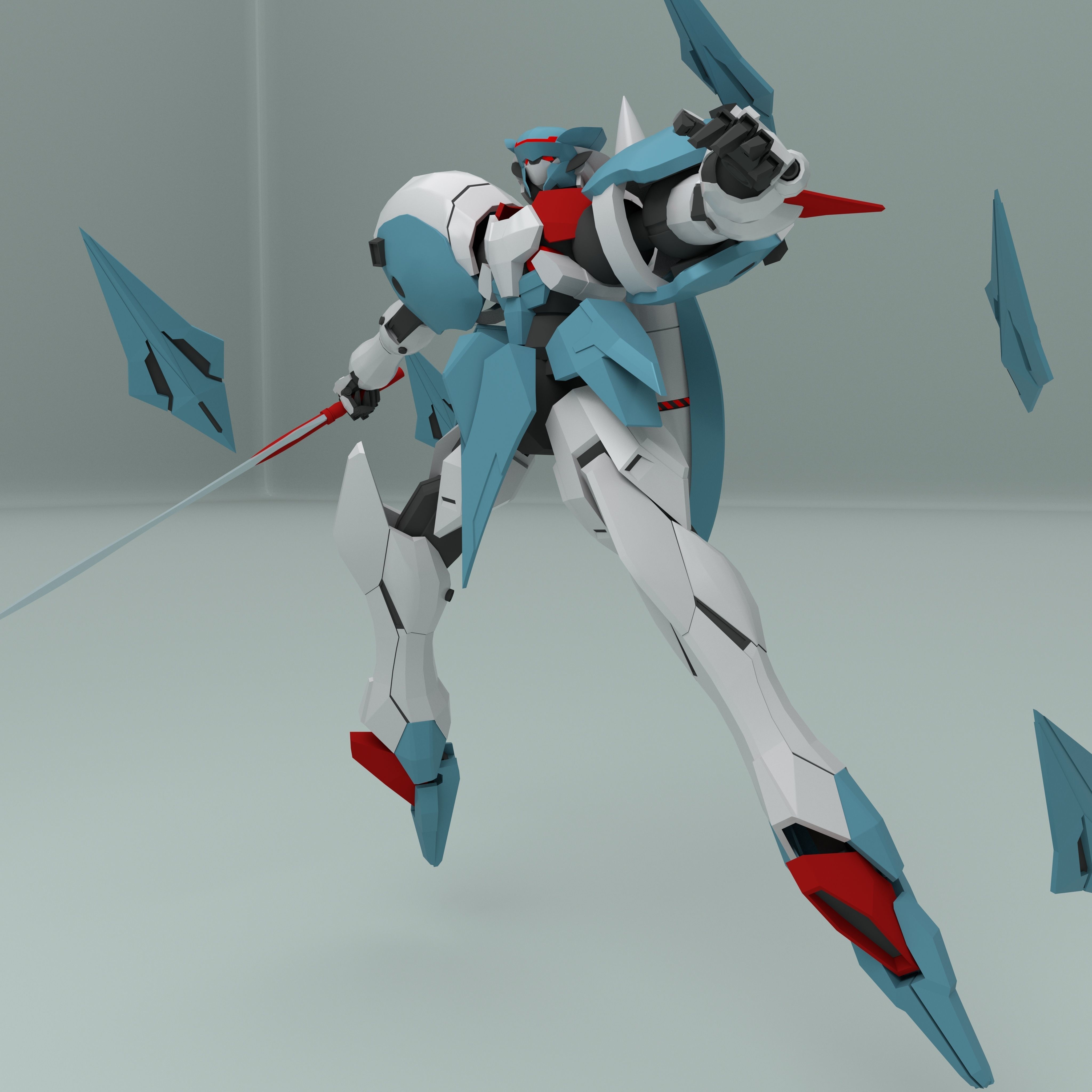 GNZ-007 Gaddess 3D model_4