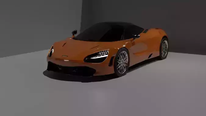 MCLaren 720s 2023 3D Model