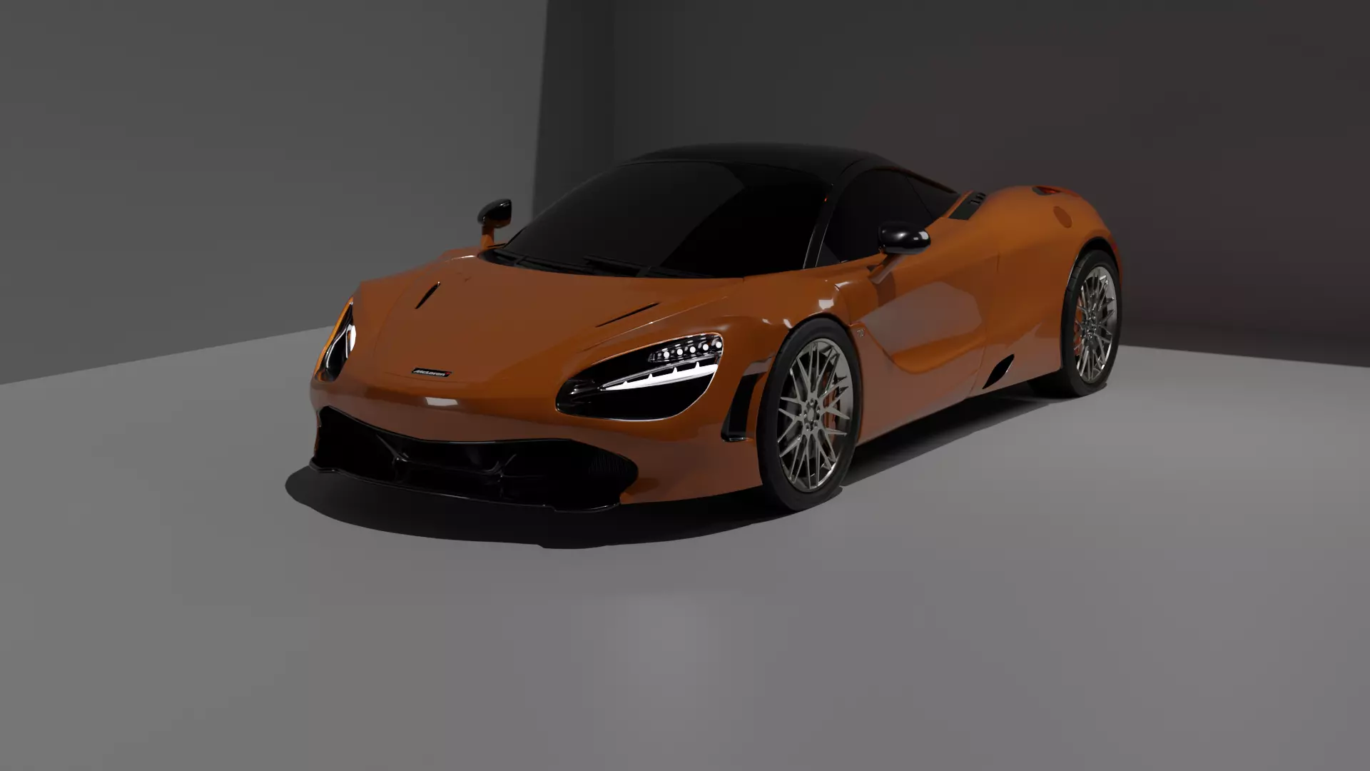 MCLaren 720s 2023 3D Model 3D model