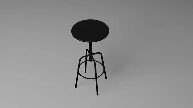Modern Steel counter stool