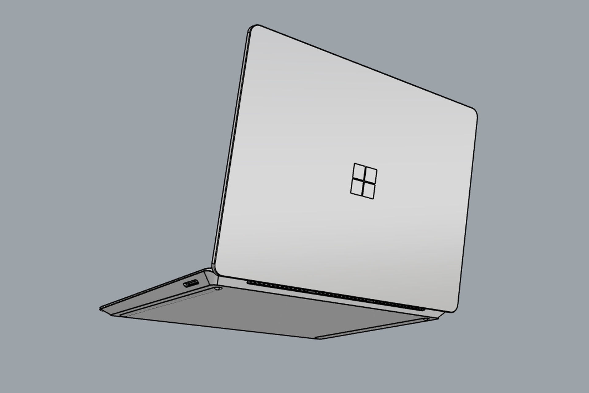 Microsoft Surface Laptop Go 3 3D model_13