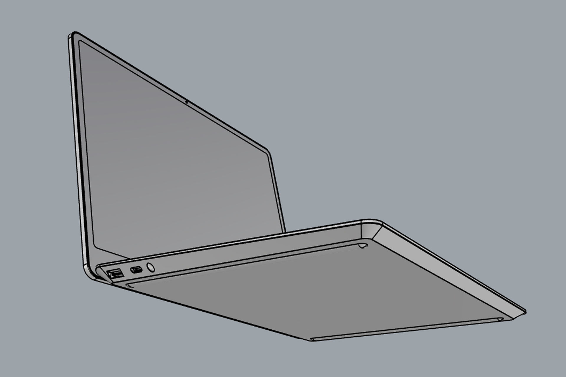 Microsoft Surface Laptop Go 3 3D model_12