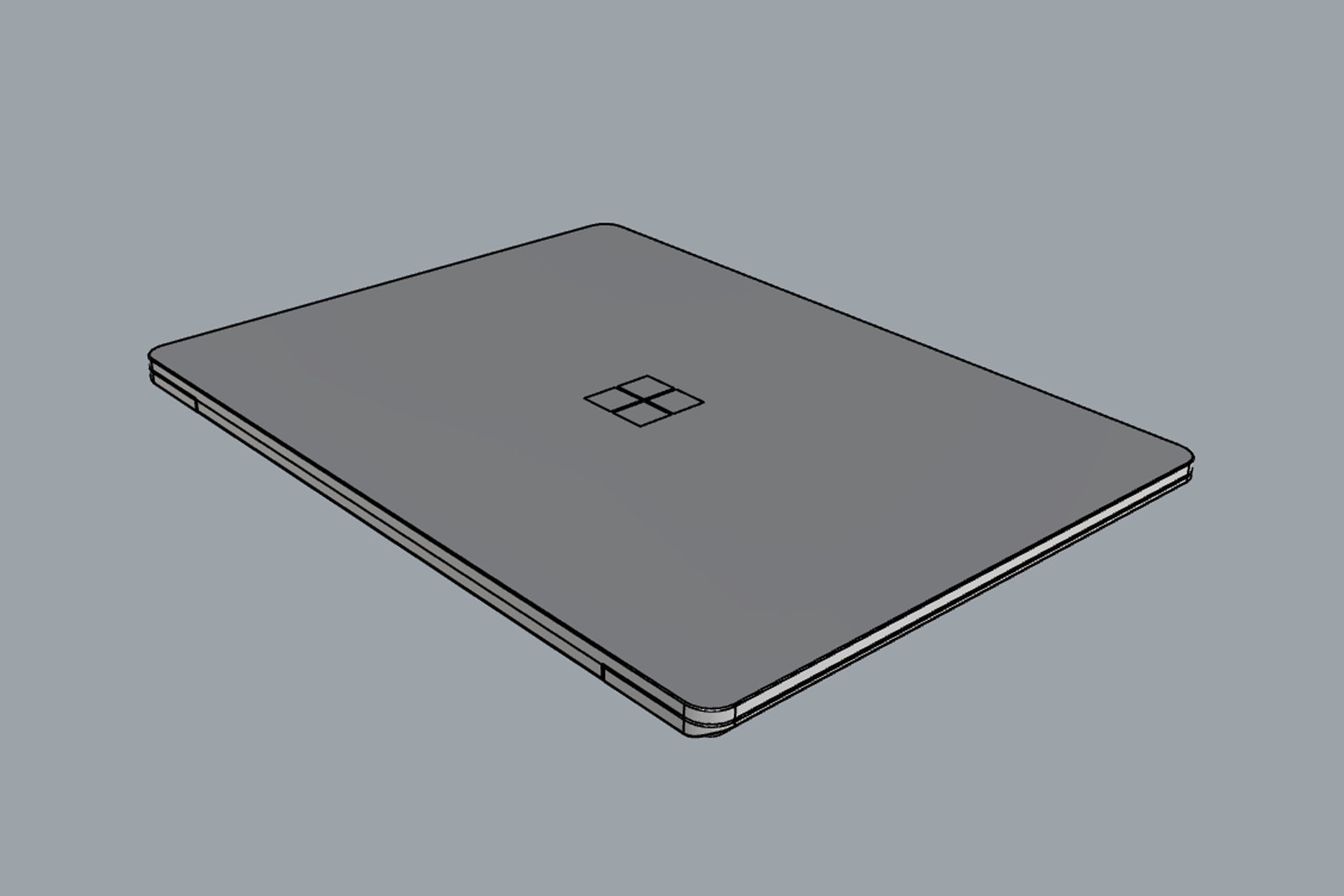 Microsoft Surface Laptop Go 3 3D model_7