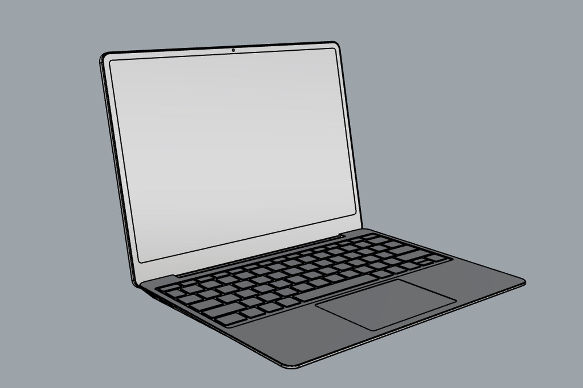 Microsoft Surface Laptop Go 3 3D model_10