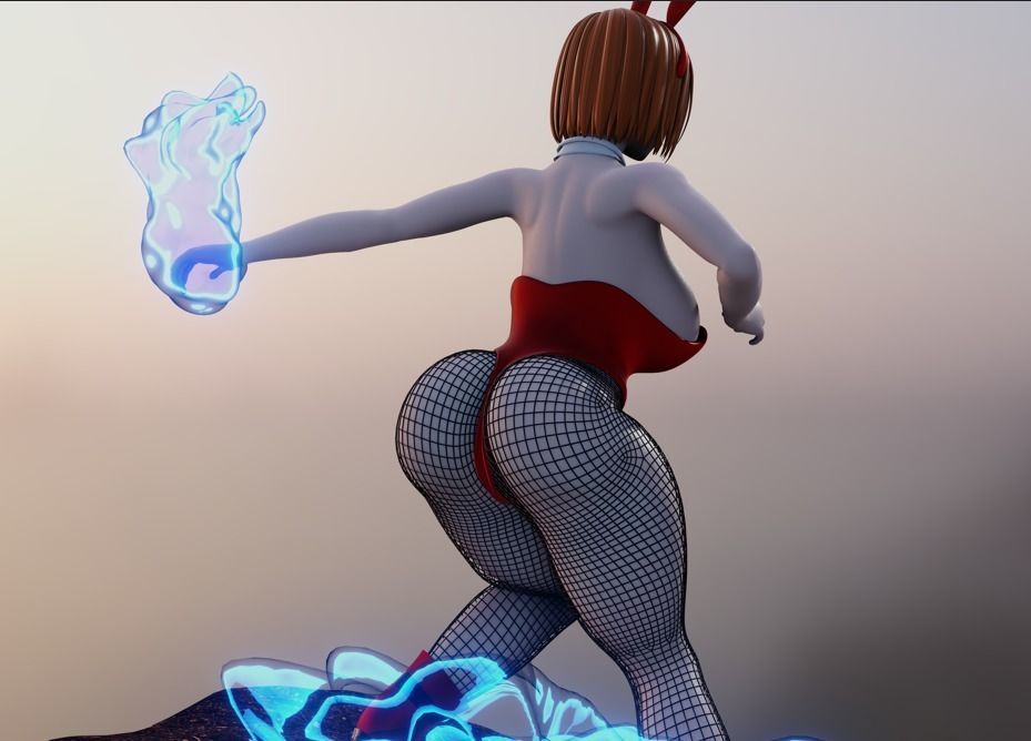 Nobara Kugisaki anime Model 3D NSFW 3D model_11