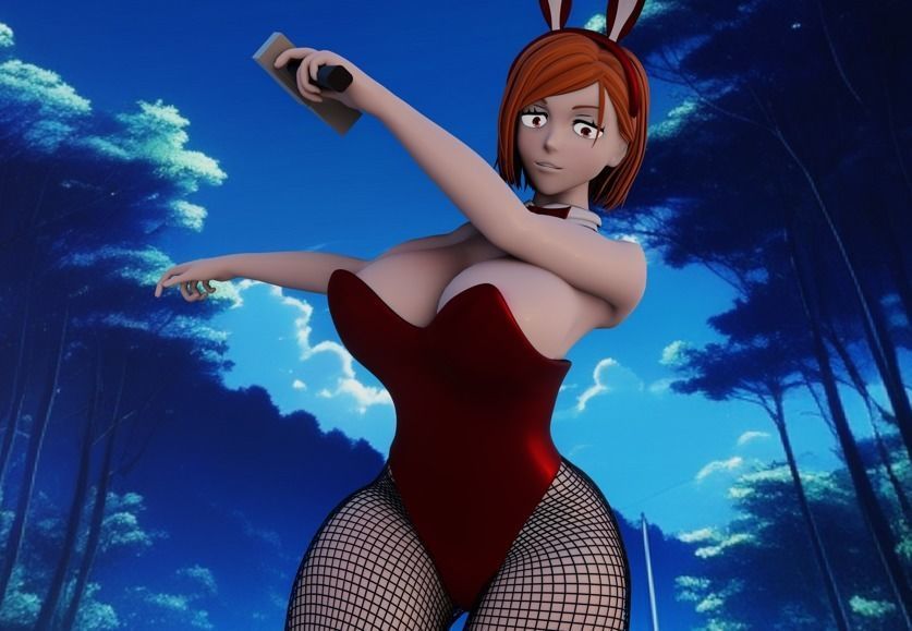 Nobara Kugisaki anime Model 3D NSFW 3D model_9