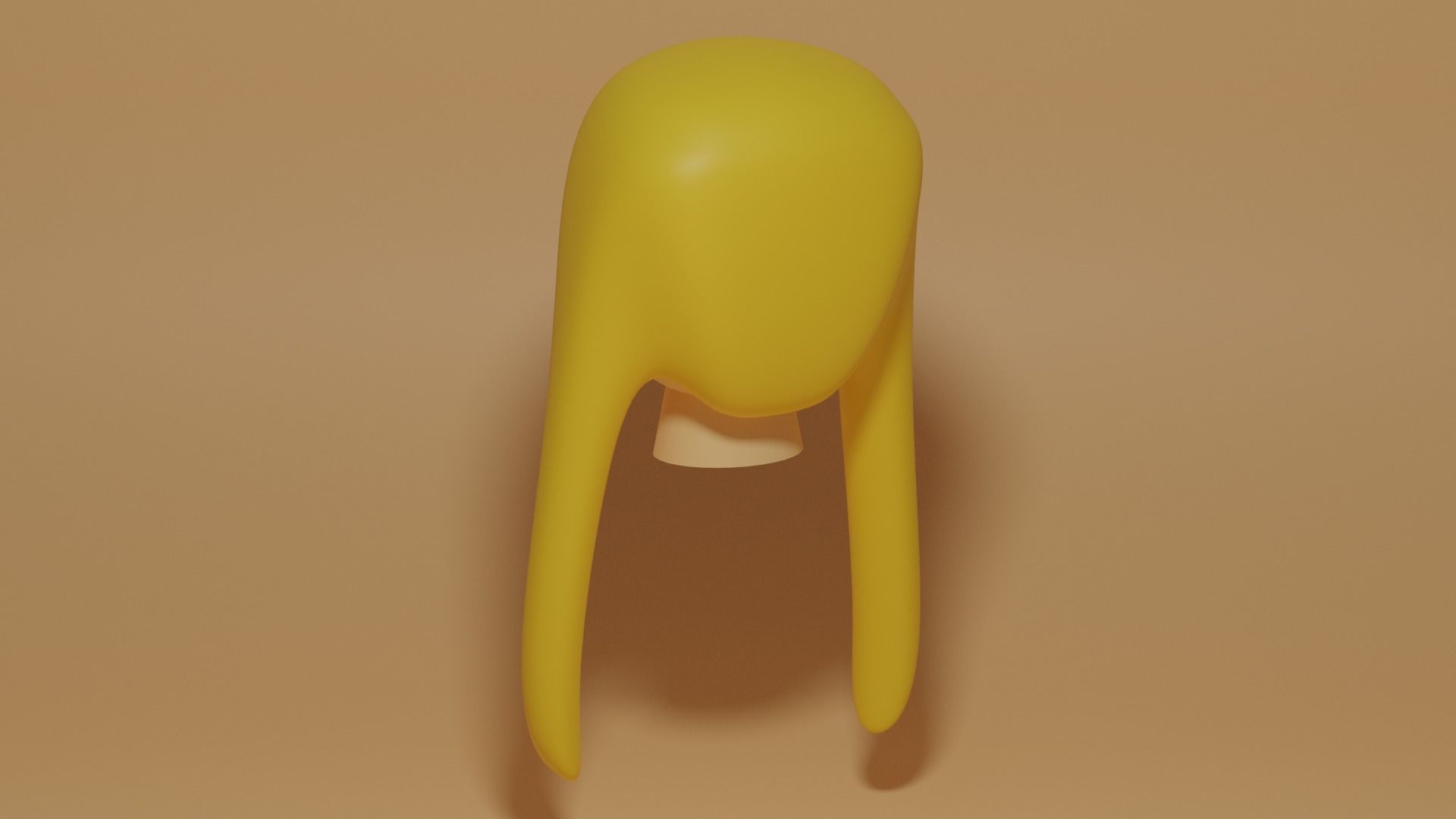 Cartoon Female 3D model_7