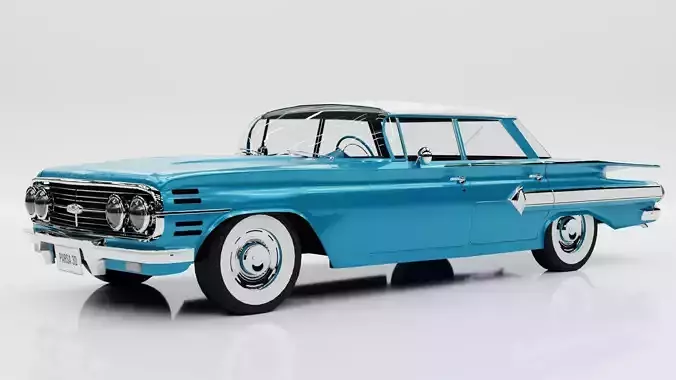 Chevrolet 1960 Impala 3D Model