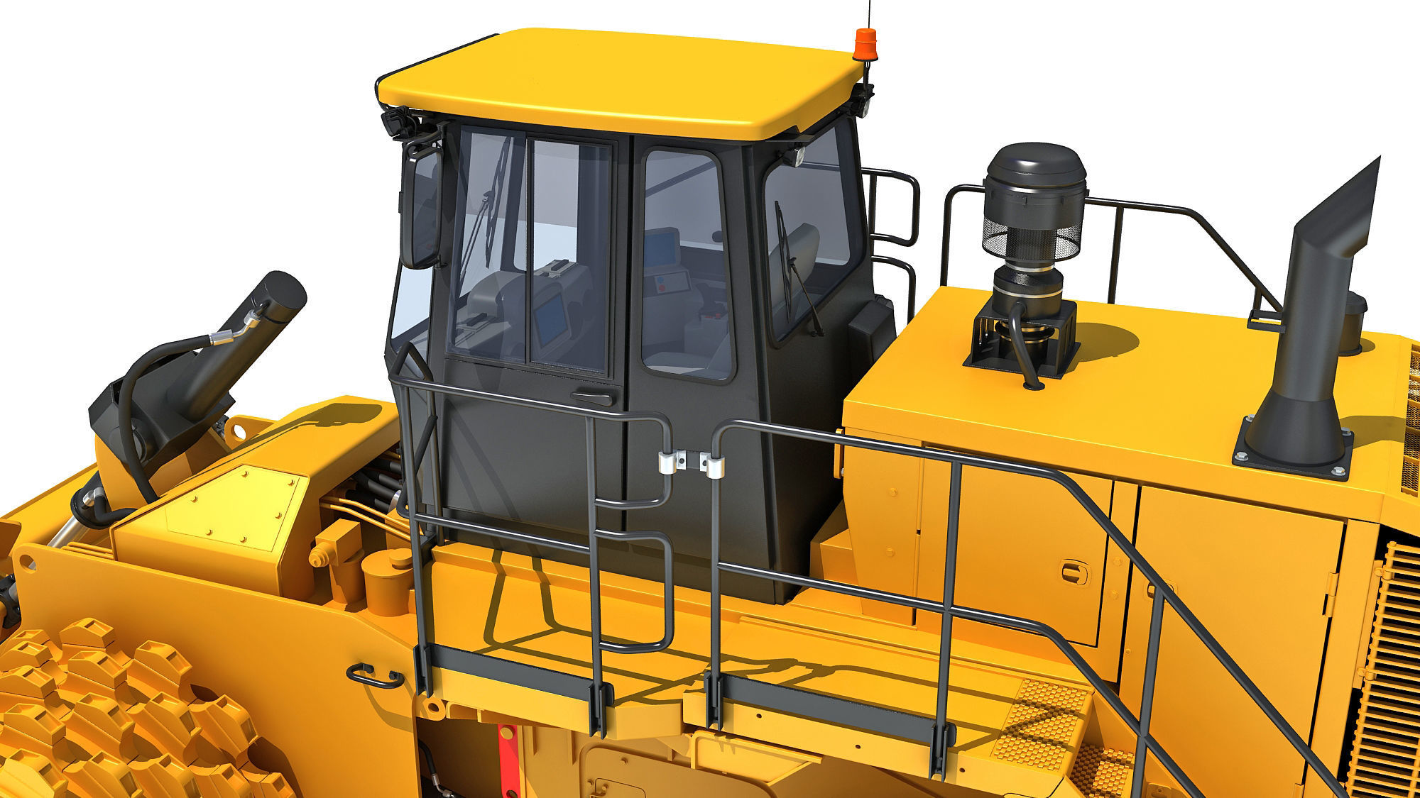 Soil Compactor 3D model_15